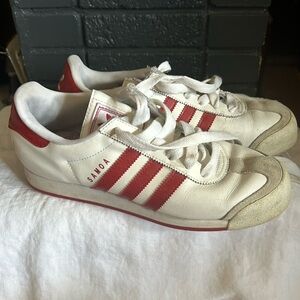 Men’s adidas shoes.